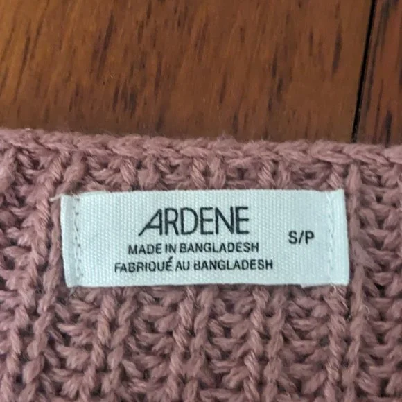 Dusty Pink Ardene Sweater - Picture 3 of 6